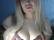 Rapariga ucraniana com grandes seios na webcam